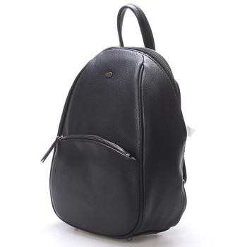 Dámský větší městský batůžek černý - David Jones Sarhar