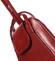 Dámsky originálne kožený červený batoh - ItalY Zenobe