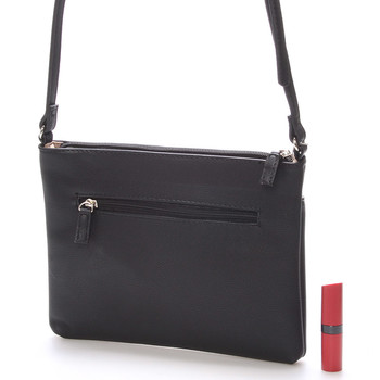 Malá módna crossbody čierna kabelka - David Jones Jakarta