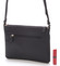 Malá módna crossbody čierna kabelka - David Jones Jakarta