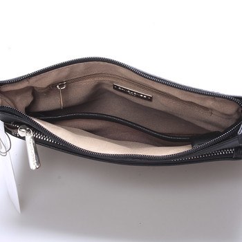 Malá módna crossbody čierna kabelka - David Jones Jakarta