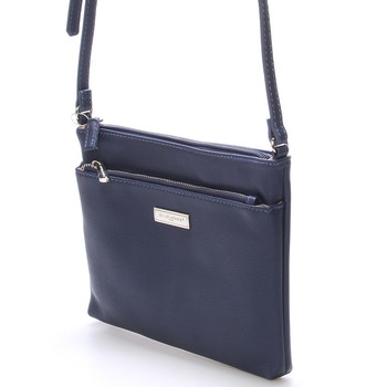 Malá módna crossbody tmavo modrá kabelka - David Jones Jakarta