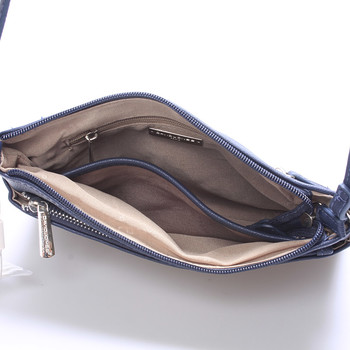 Malá módna crossbody tmavo modrá kabelka - David Jones Jakarta