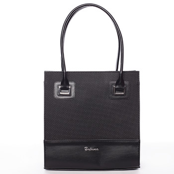 Dámska luxusná kabelka čierna so vzorom - Delami Claudine