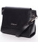Trendy dámska crossbody kabelka čierna - Delami Jasen