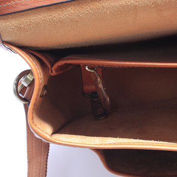 Luxusná kožená aktovka koňaková - Gerard Henon Harman