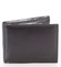 Bezpečná pánska kožená peňaženka čierna - Ellina Othe