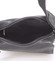 Menšia čierna pánska kožená taška - Sendi Design Merlin