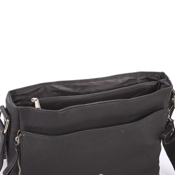 Luxusná veľká kožená taška čierna- Sendi Design Hermes