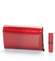 Dámska módna kožená lakovaná peňaženka červená - LOREN Ianthe