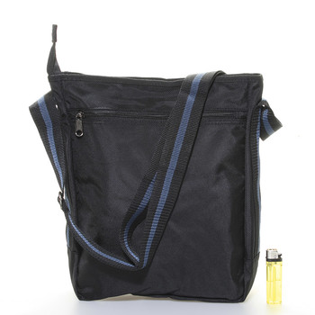 Čierna taška cez rameno Enrico Benetti 4475