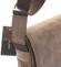 Svetlohnedá elegantná crossbody kožená taška - Delami 1172