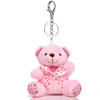Prívesok na kabelku ružový - medvedík