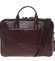 Luxusné tmavo hnedá celokožená taška na notebook - Delami 1247