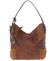 Dámska originálna kabelka cez rameno hnedá - MARIA C Ecaterina