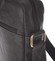 Elegantná pánska kožená taška cez rameno čierna - Sendi Design Turner