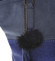 Veľká módna dámska modrá kabelka cez rameno - MARIA C Gamma