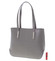 Dámska luxusná kabelka cez rameno šedá - Delami Leonela