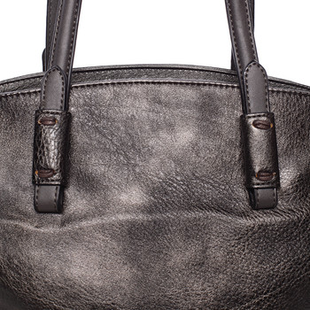 Jemná elegantná dámska strieborná kabelka - Maria C Grete