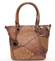 Dámska originálna väčšia kabelka hnedá - Maria C Eufemia