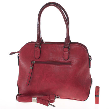 Elegantná červená dámska kabelka do ruky - Maria C Europa