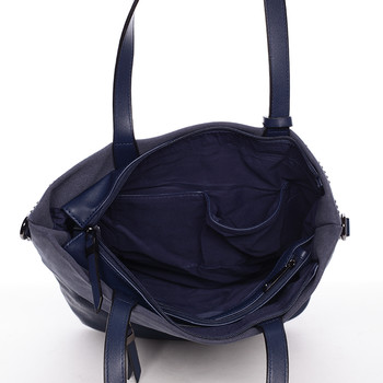 Dámska štýlová kabelka cez plece tmavo modrá - Maria C Erytheia