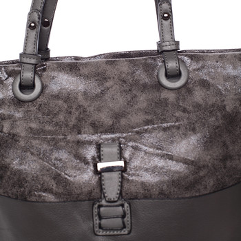 Trendy dámska kabelka cez rameno šedá - MARIA C Kalish