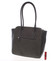 Módna šedá kabelka cez plece - David Jones Luna