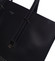 Elegantná perforovaná čierna kabelka s organizérom - David Jones Cambria