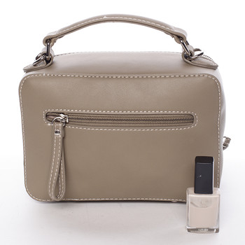 Malá atraktívna khaki dámska crossbody kabelka - David Jones Lalita