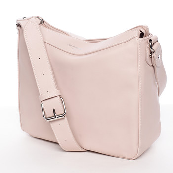 Moderná crossbody kabelka ružová - David Jones Jordyn