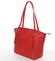 Luxusná dámska kabelka cez rameno červená - David Jones Lenore