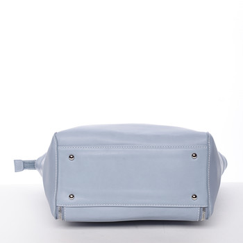 Luxusná dámska kabelka cez rameno svetlo modrá - David Jones Lenore