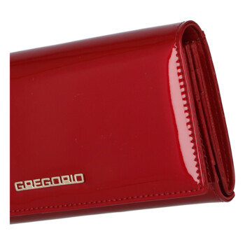 Dámska kožená peňaženka červená - Gregorio Gluliana