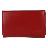 Dámska kožená peňaženka tmavo červená - Bellugio Maveris