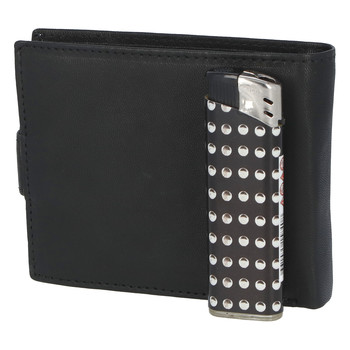 Pánska kožená peňaženka čierna - Bellugio Diblias