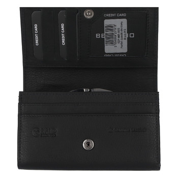 Dámska kožená peňaženka čierna - Bellugio Rimis