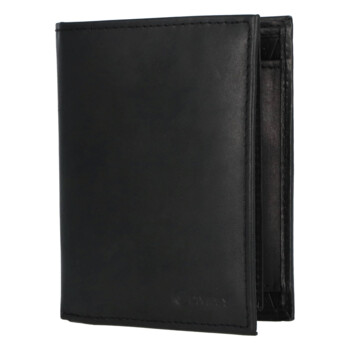 Pánska kožená peňaženka čierna - Diviley Soran