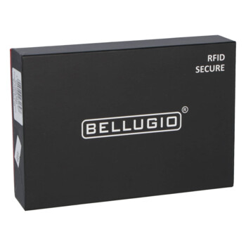 Dámska kožená peňaženka čierna - Bellugio Romi