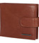 Pánska kožená peňaženka svetlo hnedá - Bellugio Caessar New