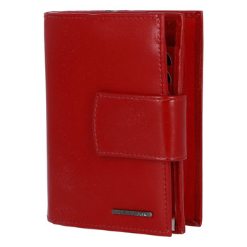 Dámska kožená peňaženka červená - Bellugio Agara New