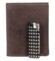 Pánska kožená peňaženka hnedá - Wild Piotr