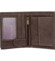 Pánska kožená peňaženka hnedá - Wild Piotr