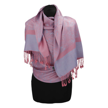 Dámska kašmírová šál ružová - CASH Andie