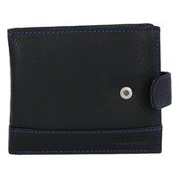 Pánska kožená peňaženka čierna - Bellugio Zeros 2