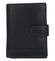 Pánska kožená peňaženka čierna - Bellugio Vaskes 2