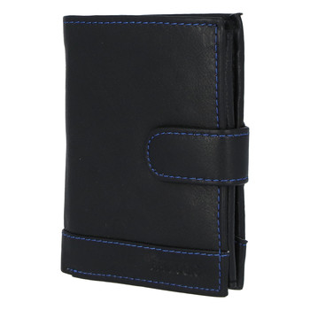 Pánska kožená peňaženka čierna - Bellugio Vaskes 2