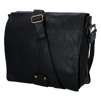 Crossbody taška čierna - Paolo Bags Fotio