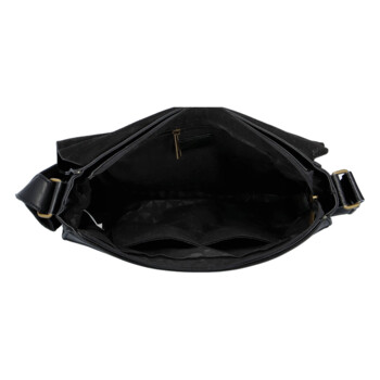 Crossbody taška čierna - Paolo Bags Fotio