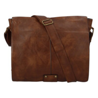 Crossbody taška hnedá - Paolo Bags Fotio